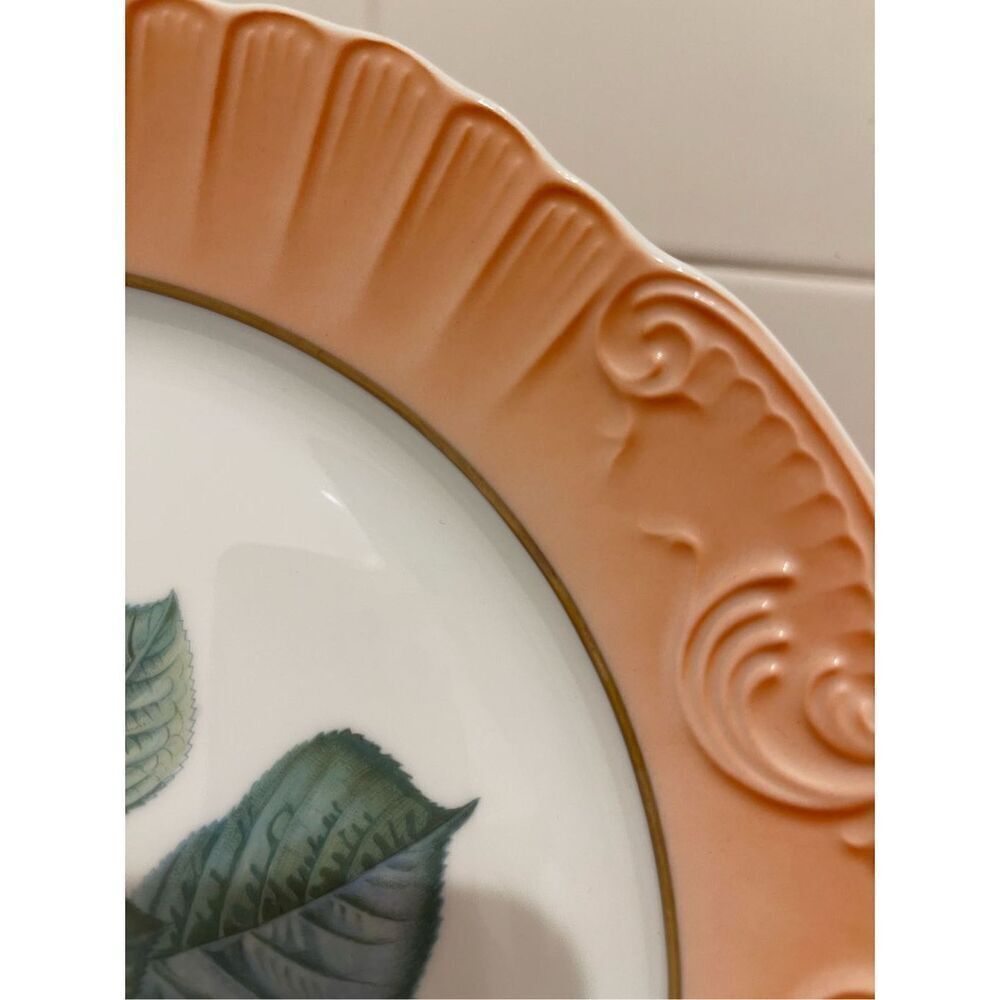 Mottahedeh Porcelain “Summer Fruit” Cake Stand - Picture 8 of 14